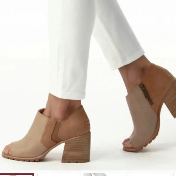 SOREL NADIA ANKLE BOOTIES /Honest Beige 9 - Picture 8 of 8